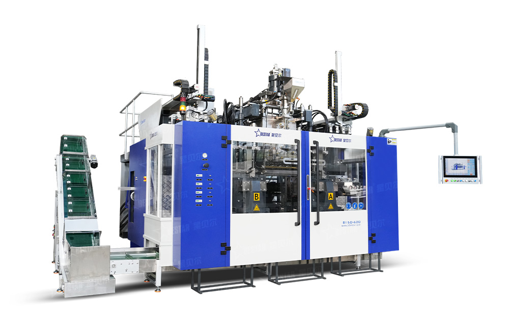 1升4腔雙工位機(jī)油壺吹瓶機(jī)