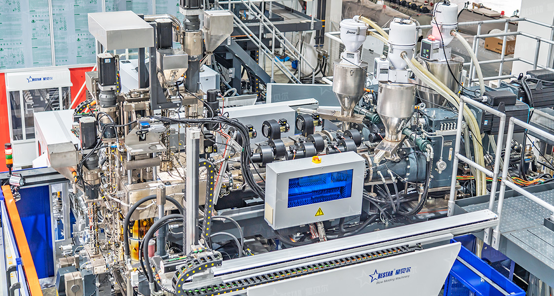 高阻隔堆碼桶吹塑機(jī)，星貝爾