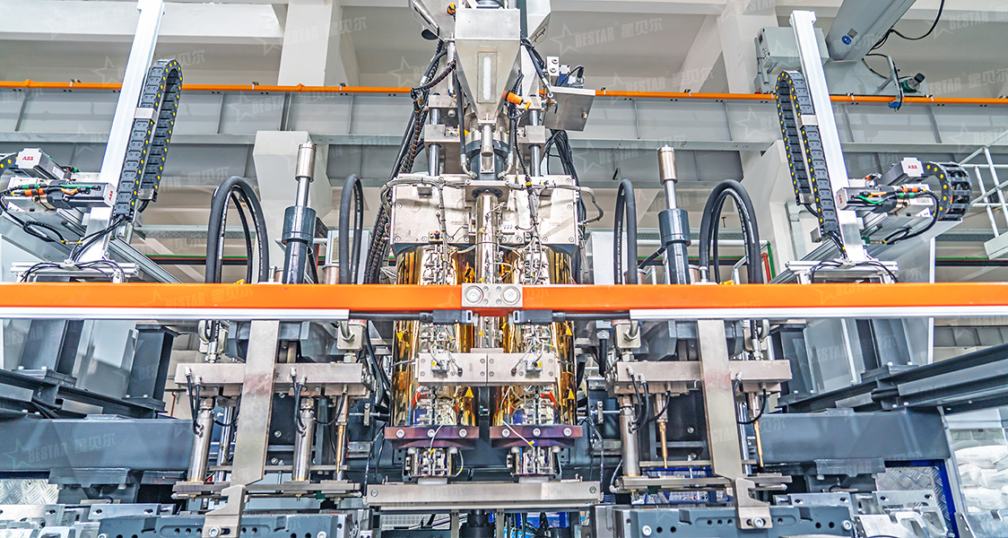 高阻隔堆碼桶吹塑機(jī)，星貝爾